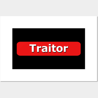 Traitor Posters and Art